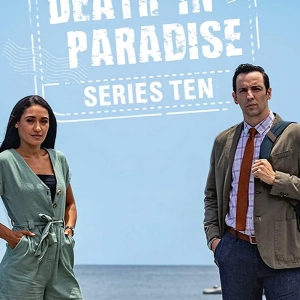 Death in Paradise series ten poster – TV credit