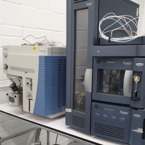 Analytical chromatography system stack – laboratory prop